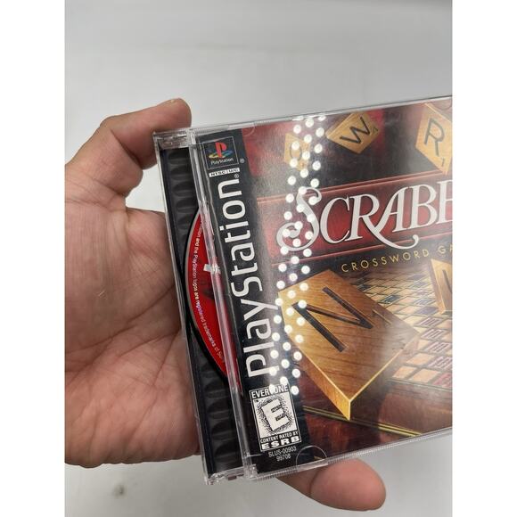 Scrabble Crossword Game Sony PlayStation PS1 1999 Complete - Picture 5 of 5
